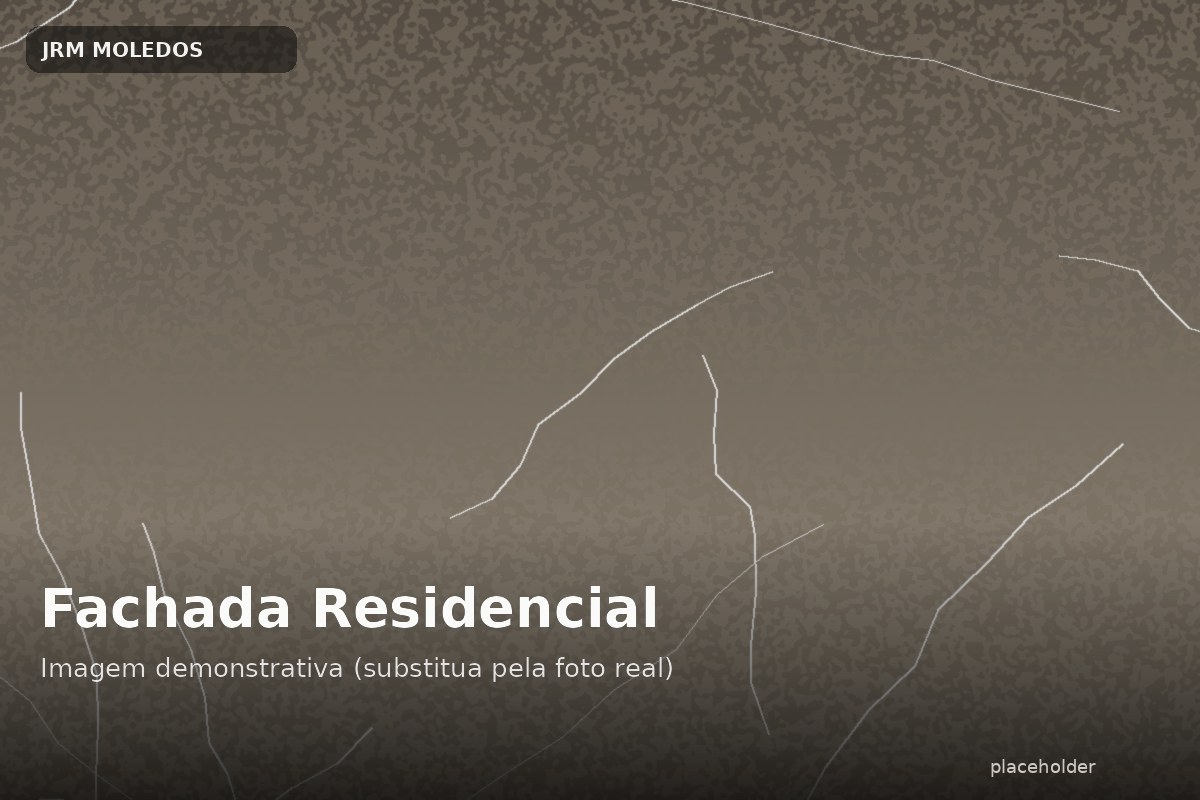 Fachada Residencial com Lajinha Natural