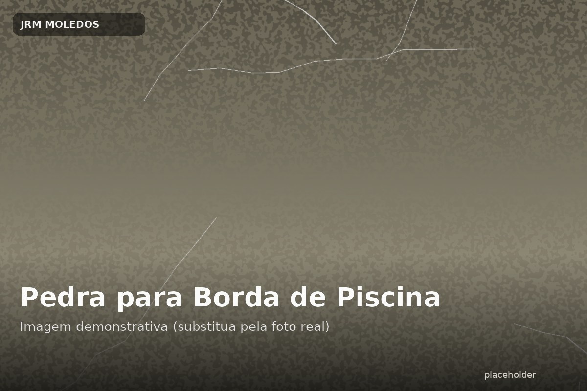 Pedra para Borda de Piscina (Antiderrapante Natural)